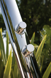 Bossini Aquabambù colonne de douche d'extérieur avec cascade et lave-pieds L00860